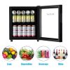 McCool Beverage Cooler 1.6 Cu. Ft Fridge Glass Door Temperature Knob SC-45 (5)