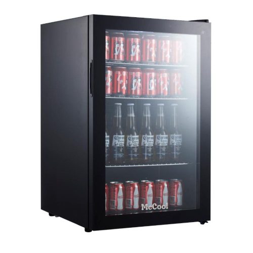 McCool Beverage Refrigerator 4.5 Cu. Ft Fridge Glass Door Temperature Knob SC-128 (9)